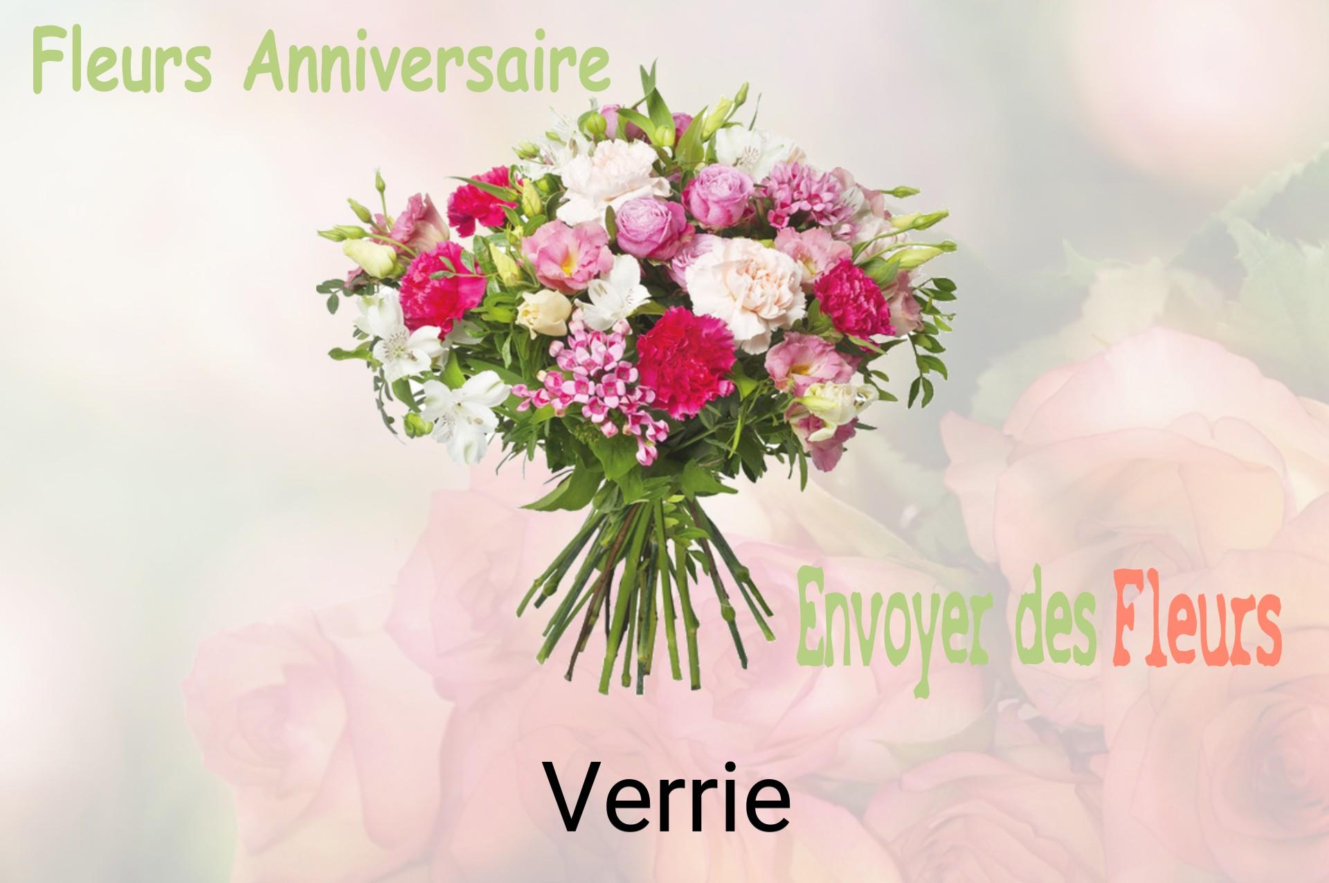 Bouquet de fleurs d’anniversaire livré à Verrie